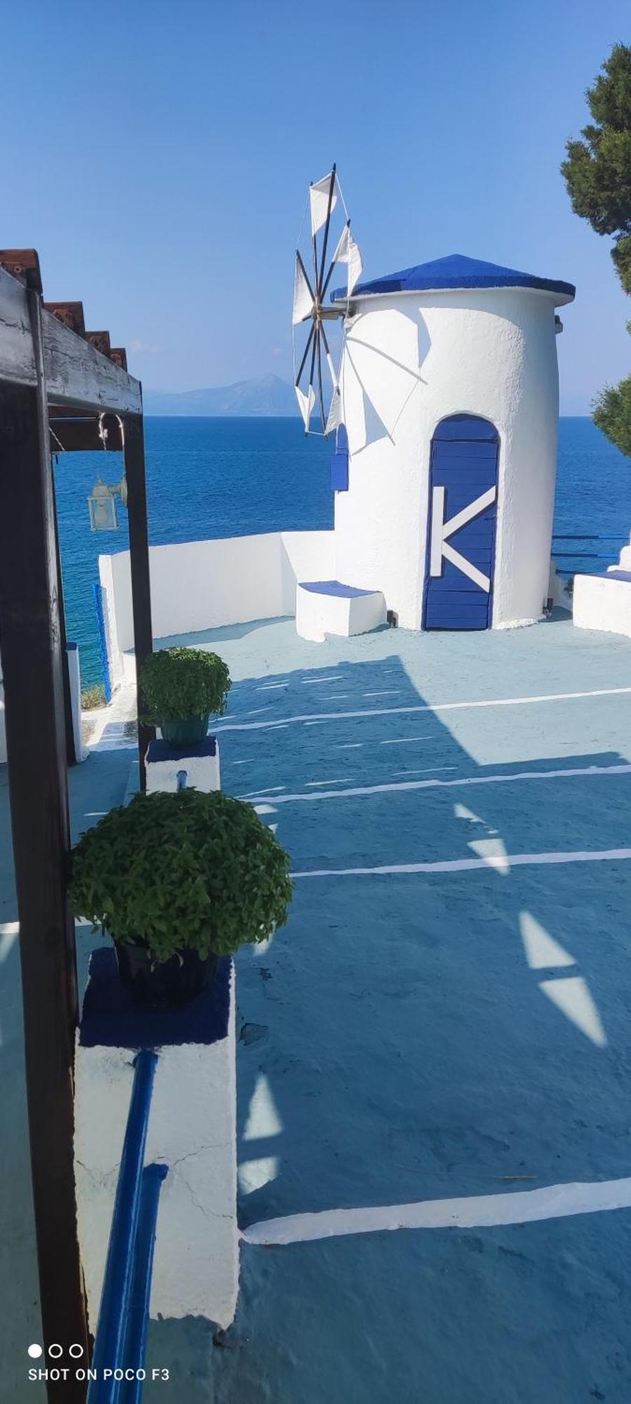 Koralli Sea View Hotel Kato Achaia Exteriör bild